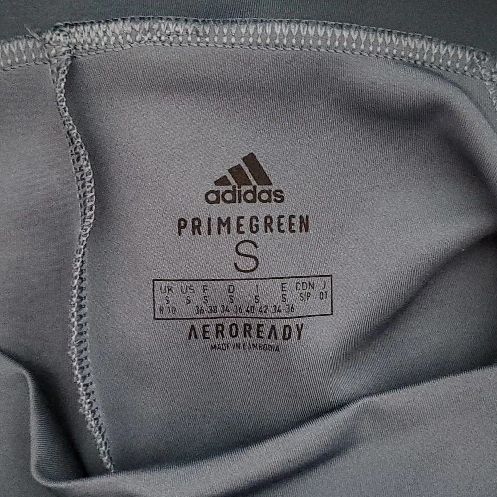 Adidas Womens‎ S Aeroready Primegreen Leggings Colorblock Workout Athletic NWOT